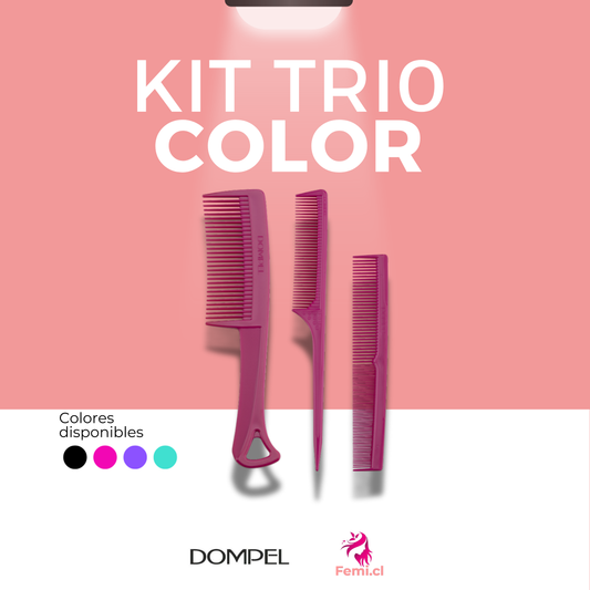 Kit Trio Color Rosa