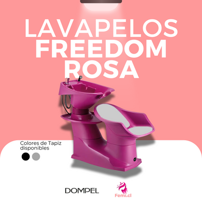 Lavapelos Freedom Rosa-Tapiz Gris