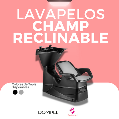 Lavapelos Champ Reclinable Tapiz Gris