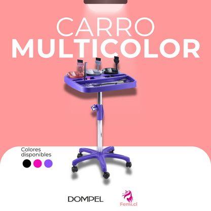 Carros Asistente Multicolor Morado