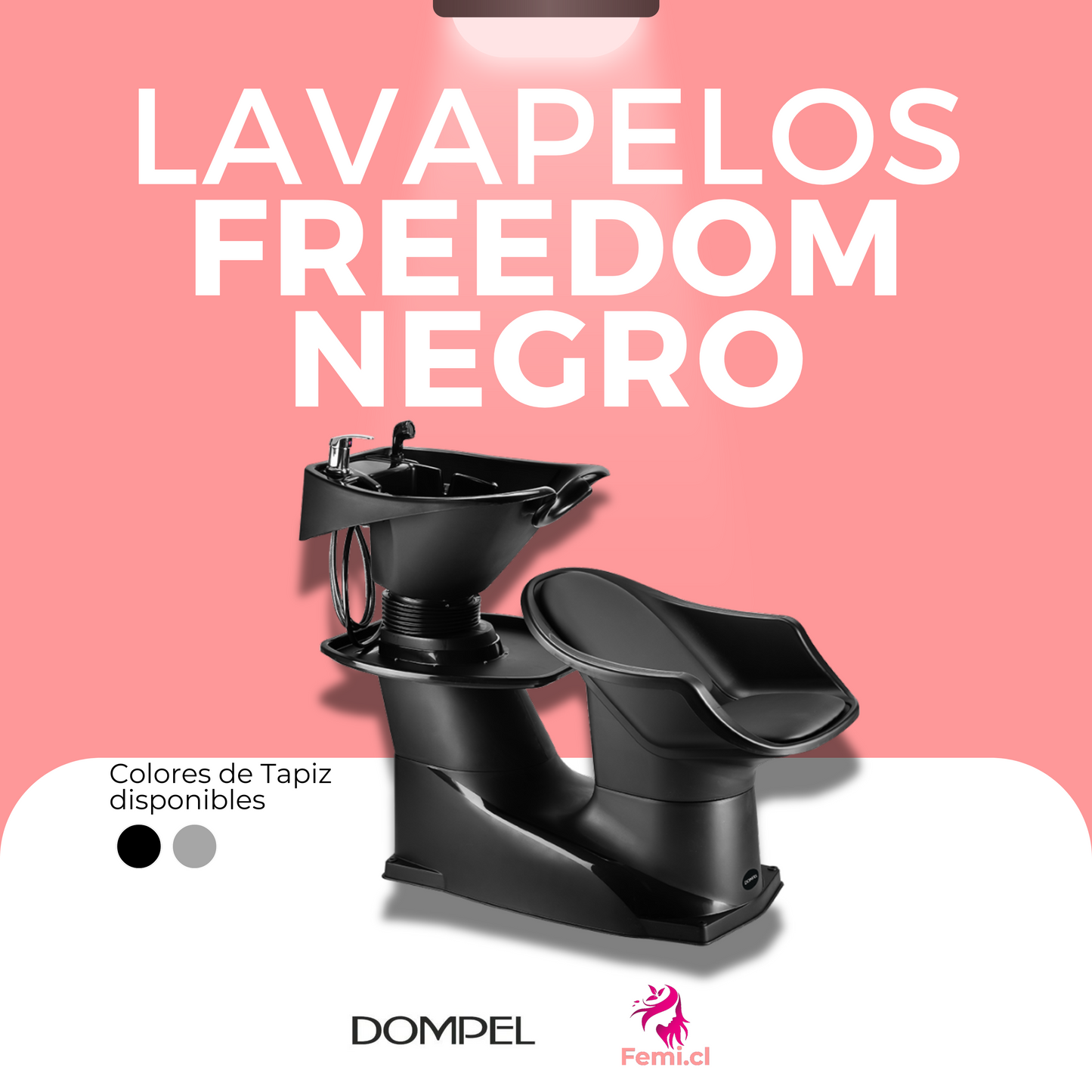 Lavapelos Freedom Negro- Tapiz Negro